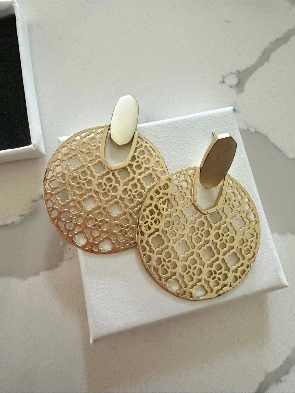 Kendra Scott Diane Gold Statement Earring